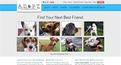 Desktop Screenshot of adoptpetrescue.org