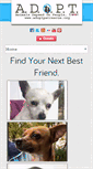 Mobile Screenshot of adoptpetrescue.org